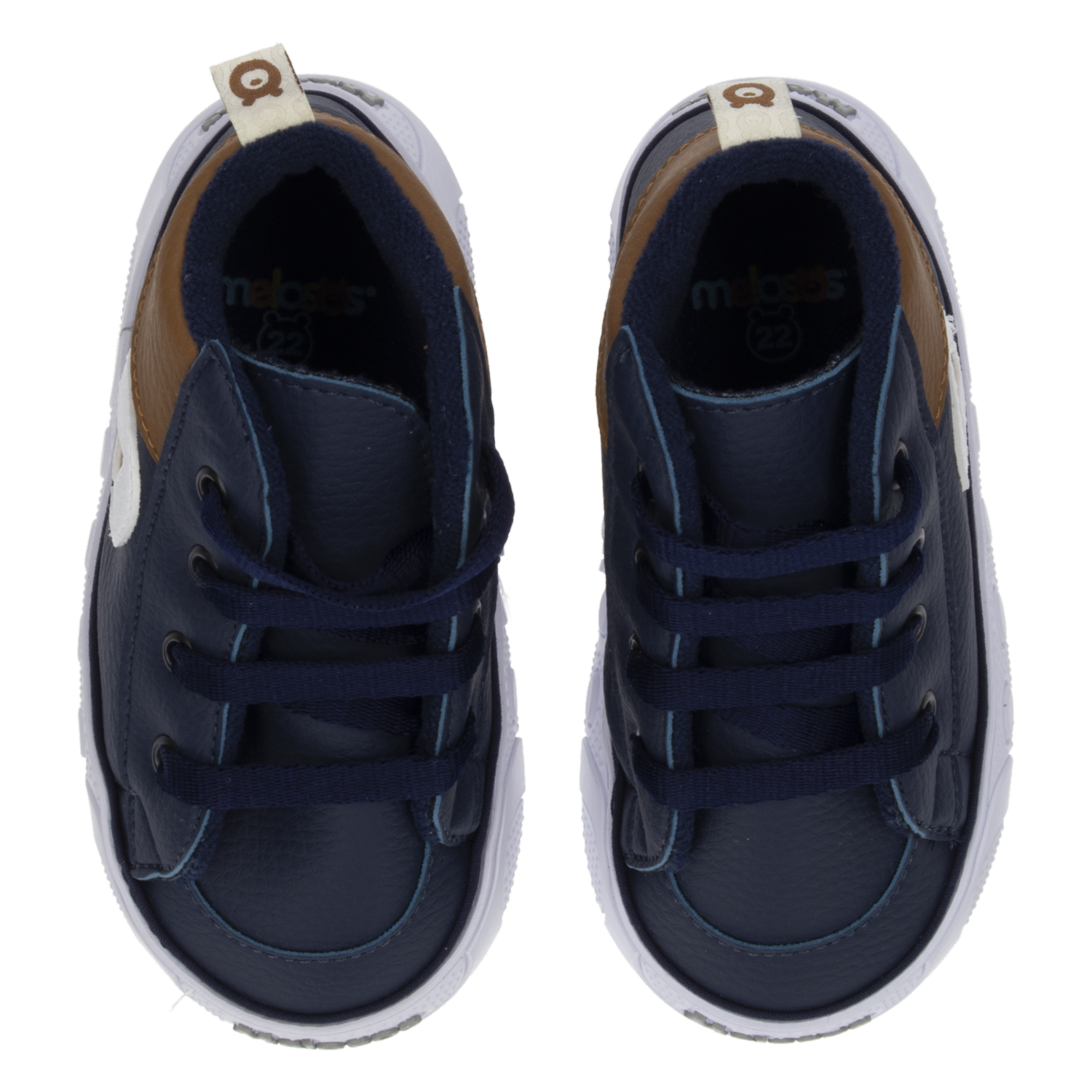 Botines Casual Cordón Estrella Color Azul MELOSOS