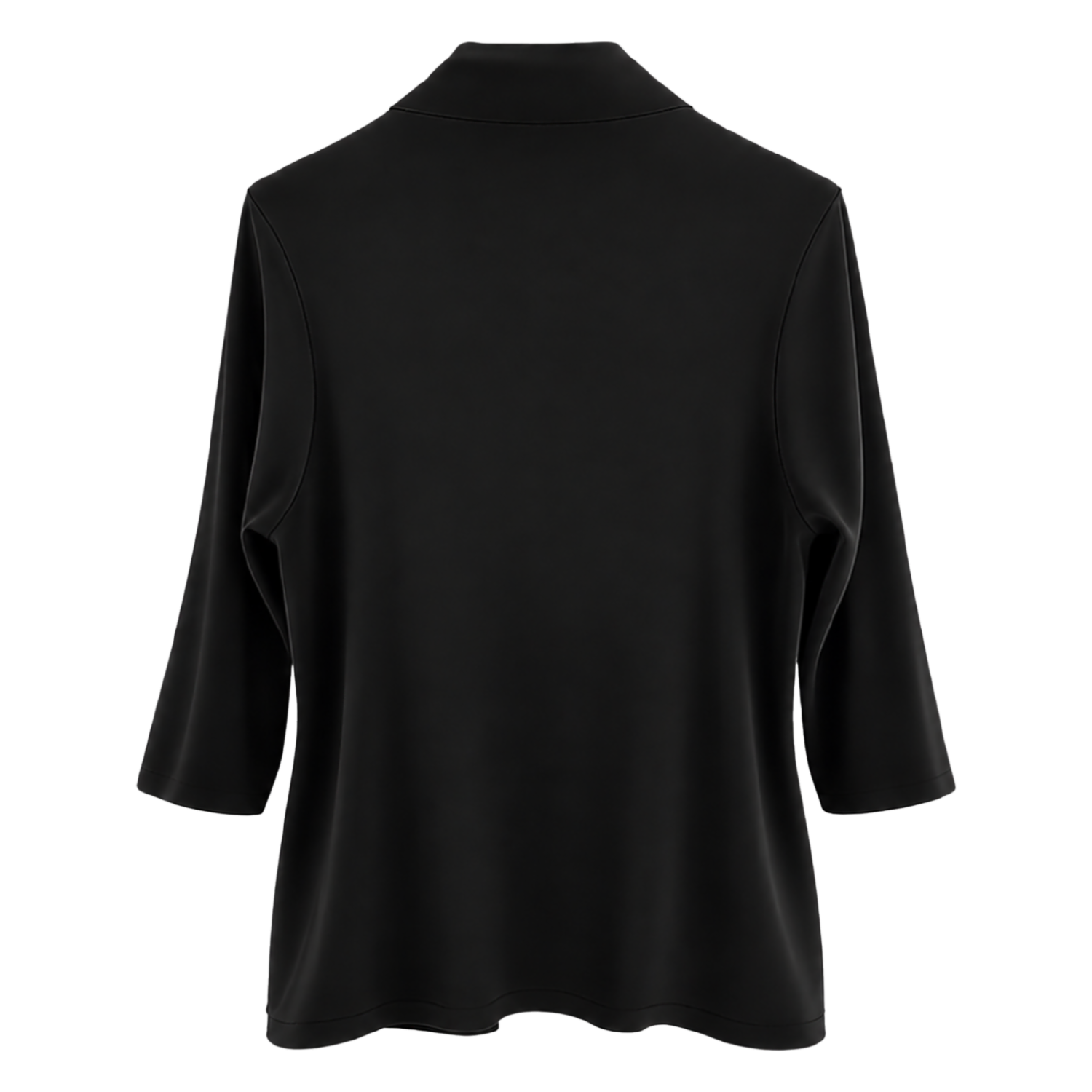 Blusa Cardigan Manga 3/4 Con Top AW