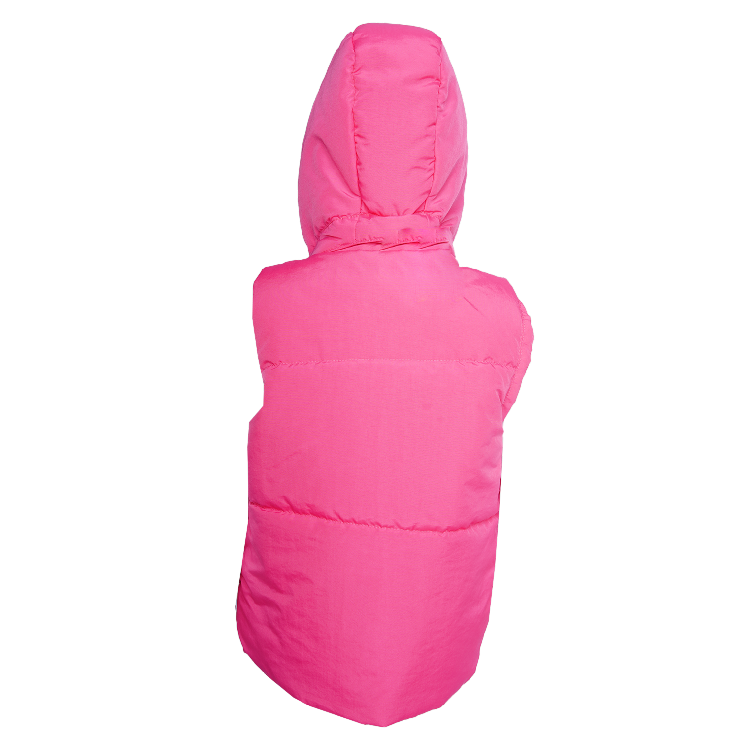 Chaleco Abierto Con Capucha Fuccia MGX