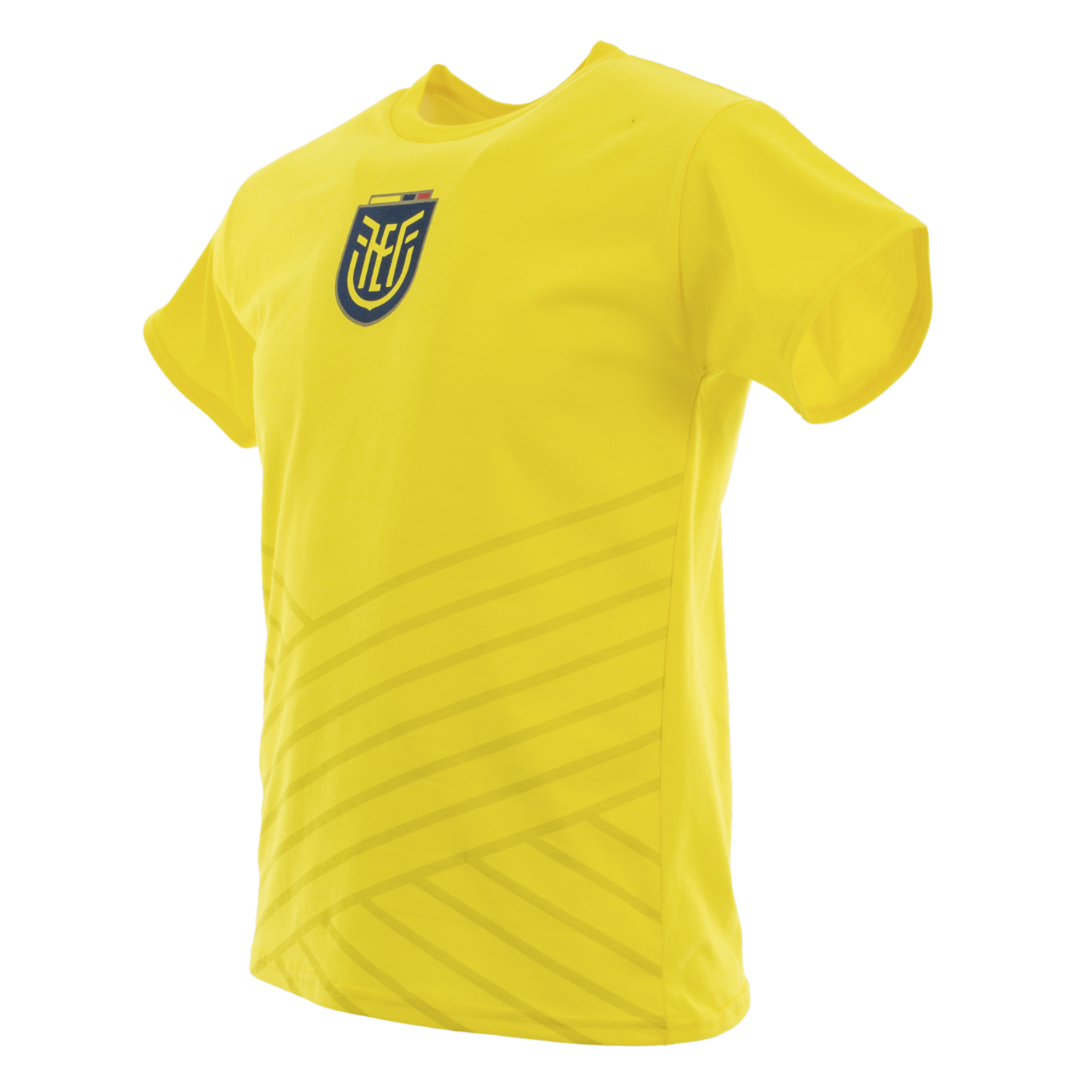 Pijama Camiseta Cuello Redondo, Short Recubierto Hincha Ecuador FEF