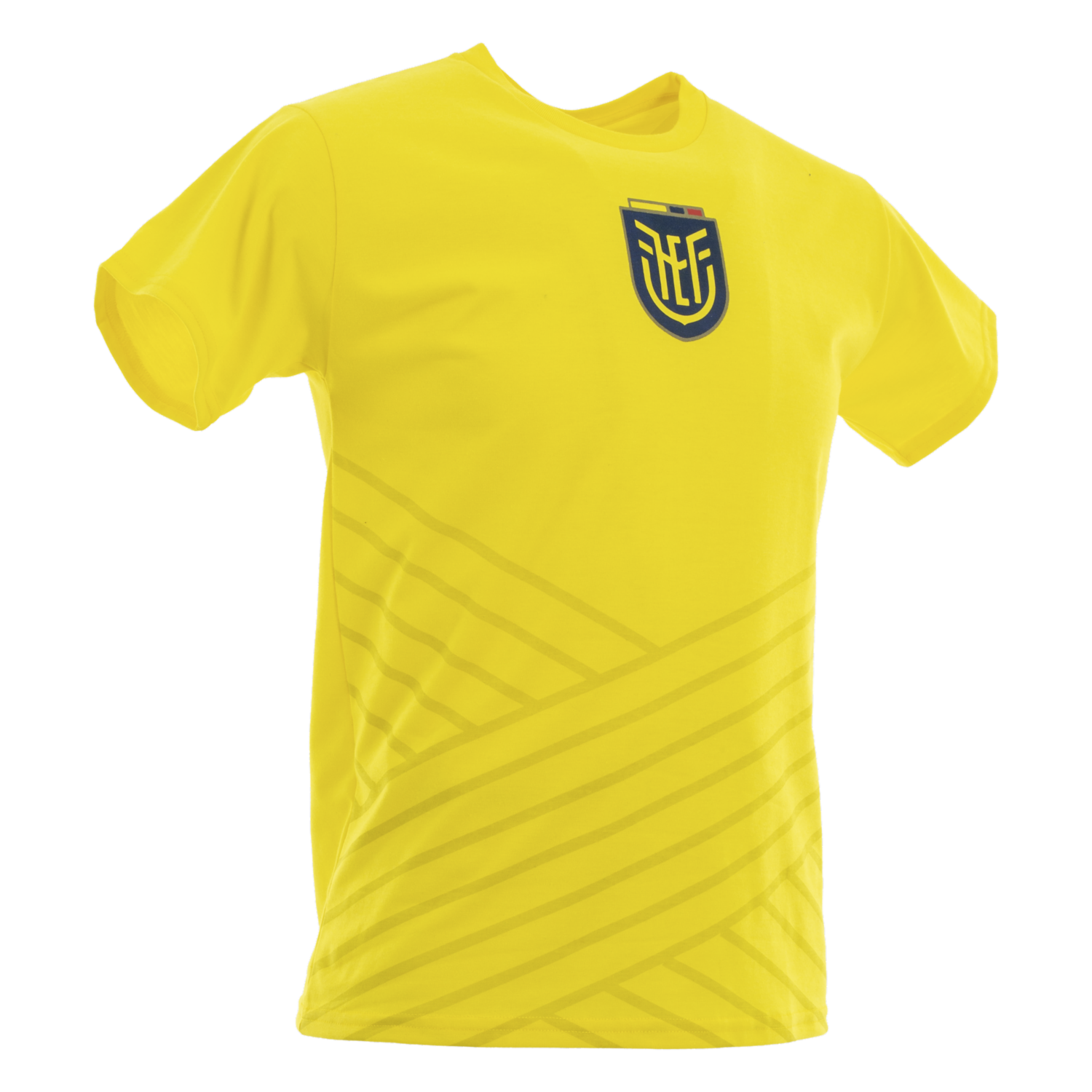 Pijama Camiseta Cuello Redondo, Short Recubierto Hincha Ecuador FEF