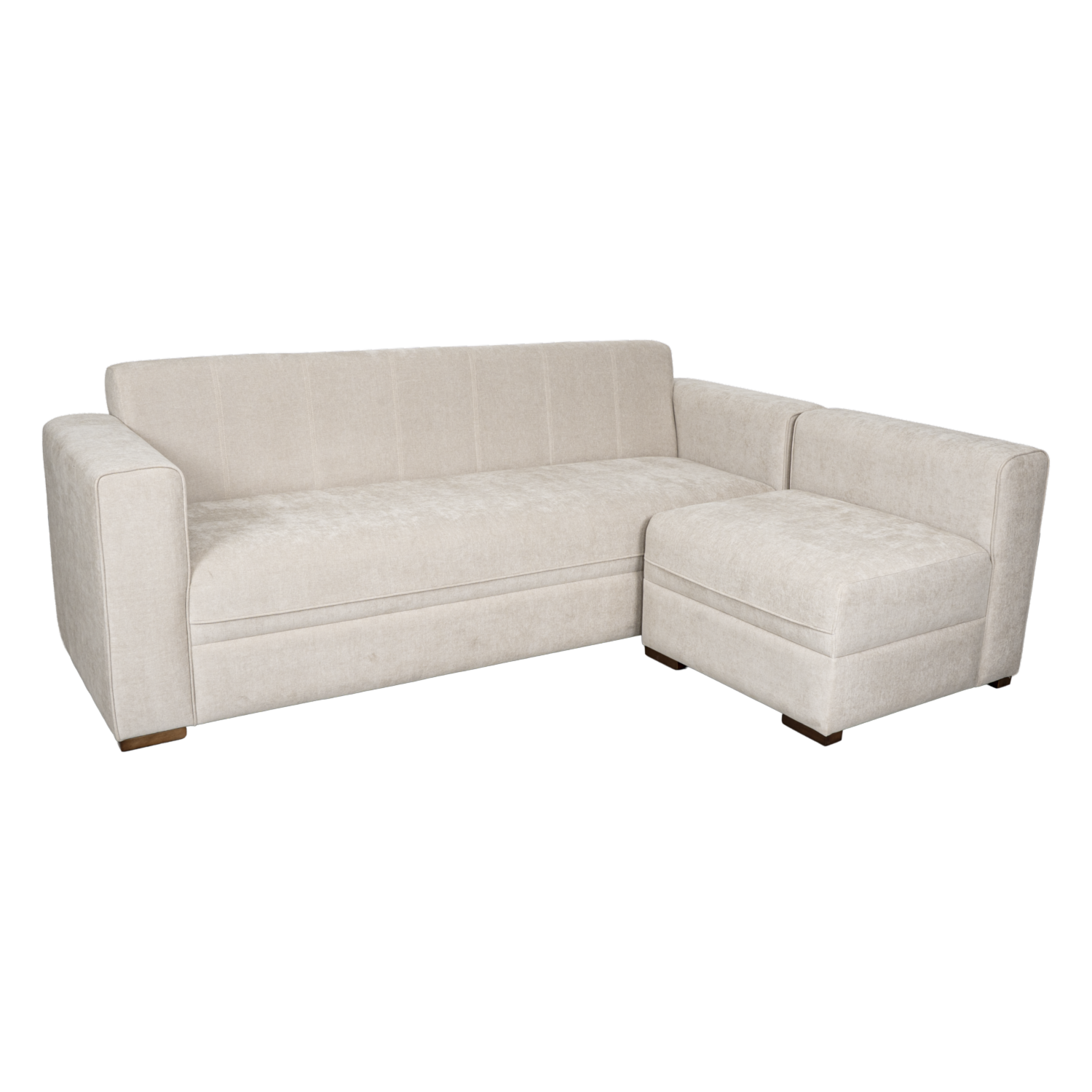 Juego De Sala Chelsea 2 Piezas Beige VITEFAMA