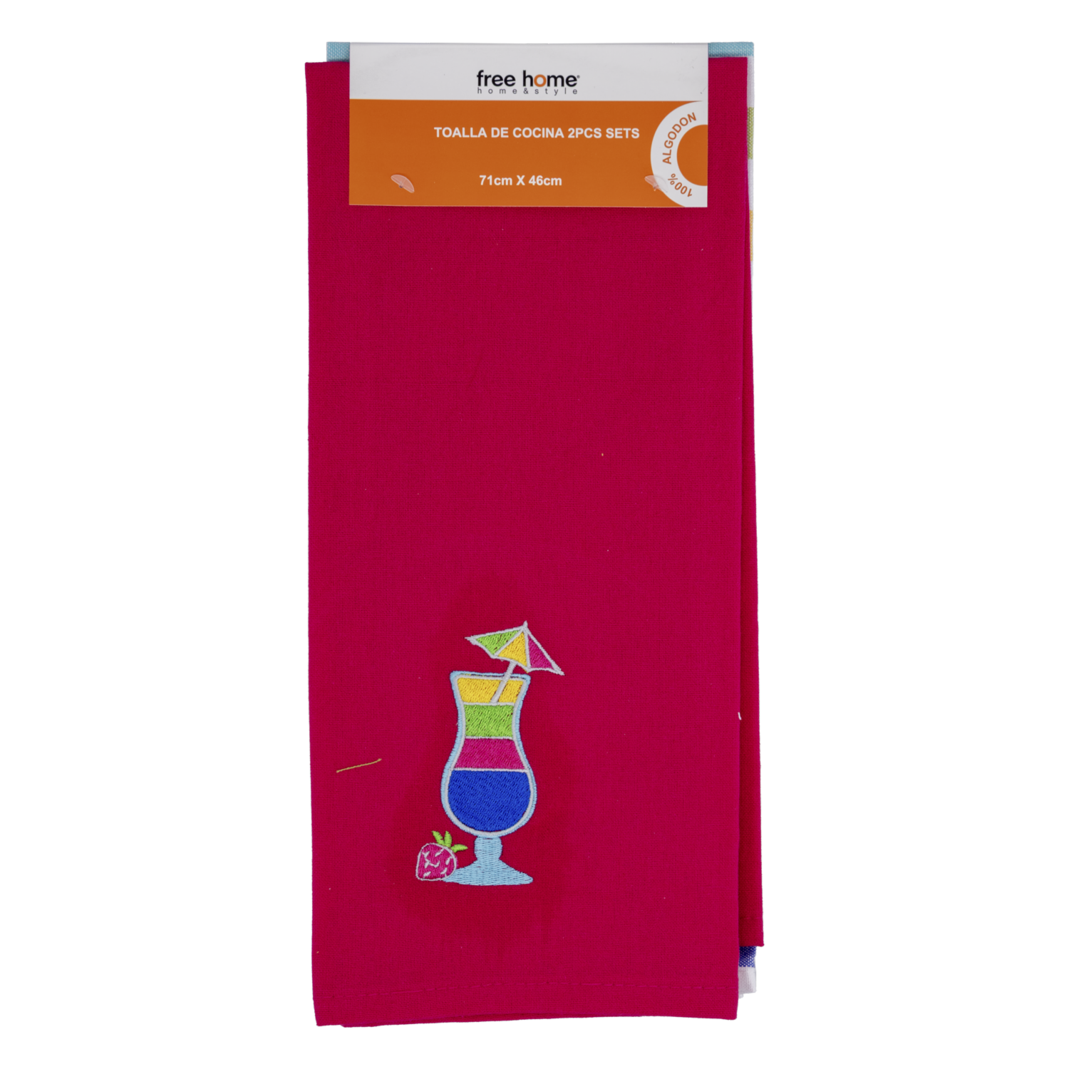 Toalla De Cocina Verde Set FREE HOME