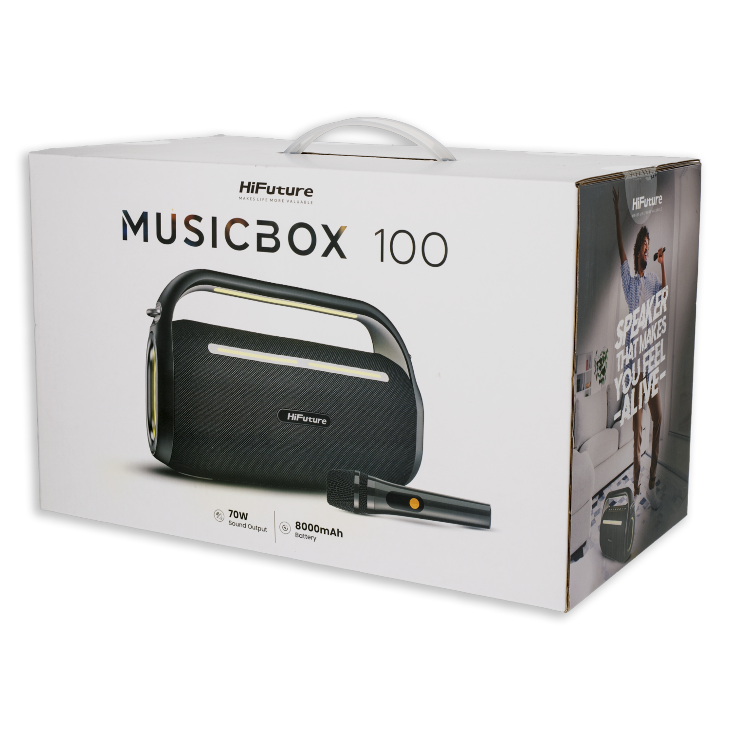 Parlante Portátil Para Karaoke Musicbox 101 HIFUTURE
