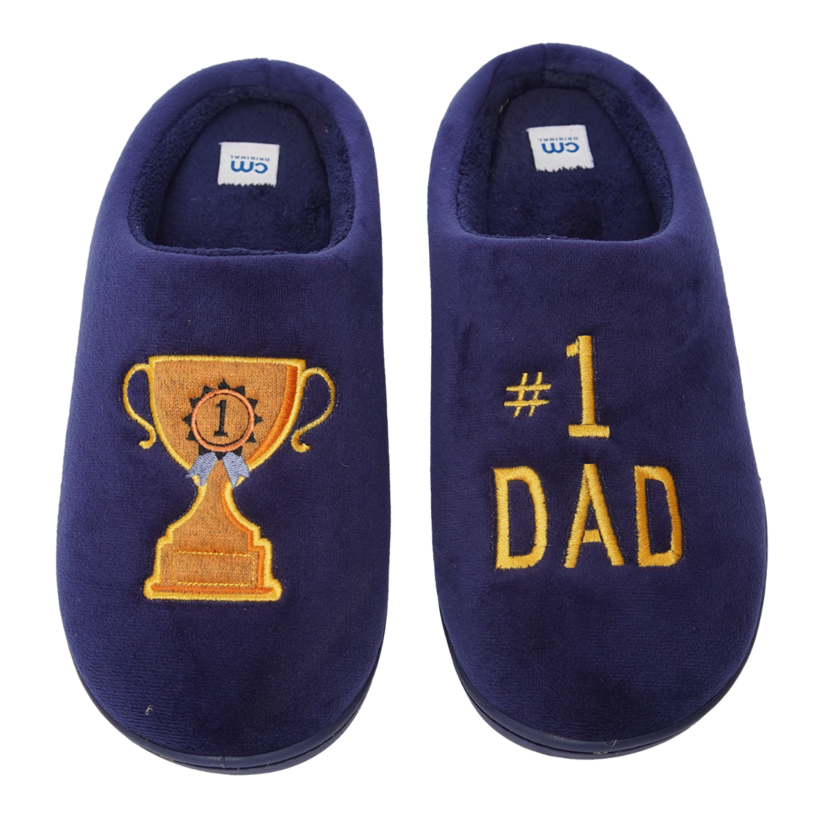 Pantuflas Destalonadas Con Bordado De Felpa Y Suela Antideslizante CM ORIGINAL